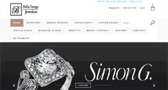 Desktop Screenshot of belladesignjewelers.com